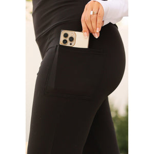 The Deluxe Paige Fold-over, Tummy Control - Yoga Leggings  - Luxe by Julia Rose®