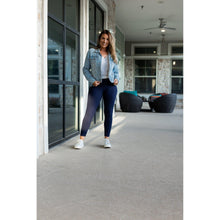 Load image into Gallery viewer, Navy Full-Length with Pocket Leggings - Luxe by Julia Rose®
