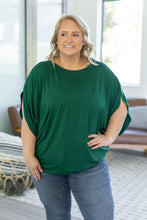 Load image into Gallery viewer, Darcy Dolman Top - Forest Green | Women&#39;s Flowy Top
