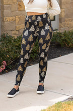 Load image into Gallery viewer, Leopard Christmas Tree Leggings with Pocket
