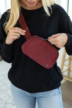 Load image into Gallery viewer, Bum Bag - Wine | Women&#39;s Deep Red Fanny Pack 
