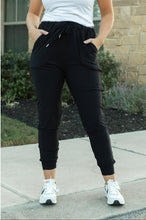 Load image into Gallery viewer, The Reagan Black Joggers  - Luxe by Julia Rose®
