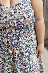 Cassidy Midi Dress - Micro Vintage Floral