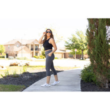 Load image into Gallery viewer, Charcoal CAPRI with POCKETS  - Luxe Leggings by Julia Rose®
