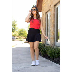 The Brielle Black Skort