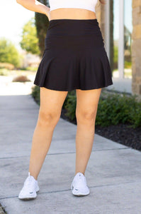 The Brielle Black Skort