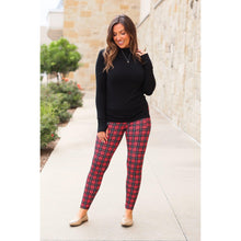 Load image into Gallery viewer, The Holly Plaid Leggings - ROUND 2
