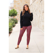 Load image into Gallery viewer, The Holly Plaid Leggings - ROUND 2
