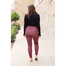 Load image into Gallery viewer, The Holly Plaid Leggings - ROUND 2
