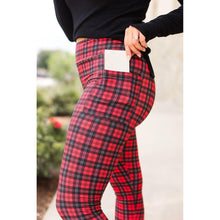 Load image into Gallery viewer, The Holly Plaid Leggings - ROUND 2
