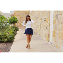 Load image into Gallery viewer, The Josie Navy Skort
