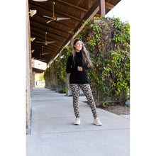 Load image into Gallery viewer, The Bianca - Leopard Bats Leggings - Luxe Leggings by Julia Rose®
