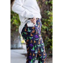 Load image into Gallery viewer, The Winifred Witches Hats Full Length Leggings - Luxe Leggings by Julia Rose®
