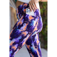 Load image into Gallery viewer, The Trixie - Ghosts Leggings - Luxe Leggings by Julia Rose®
