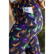 Load image into Gallery viewer, The Winifred Witches Hats Full Length Leggings - Luxe Leggings by Julia Rose®
