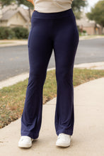 Load image into Gallery viewer, The Mila - 30&quot;  NAVY Bootcut Leggings with Pockets* - Luxe by Julia Rose®
