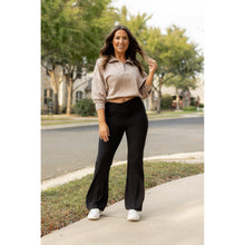 Load image into Gallery viewer, The Liz - Crossover 30&quot;  Bootcut Leggings with Pockets - Luxe by Julia Rose®
