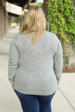 Load image into Gallery viewer, Hannah Pocket Pullover Top - Grey
