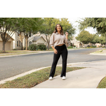 Load image into Gallery viewer, The Liz - Crossover 30&quot;  Bootcut Leggings with Pockets - Luxe by Julia Rose®
