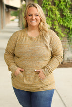 Load image into Gallery viewer, Hannah Pocket Pullover Top - Mustard
