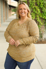 Load image into Gallery viewer, Hannah Pocket Pullover Top - Mustard
