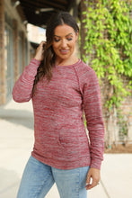 Load image into Gallery viewer, Hannah Pocket Pullover Top - Red
