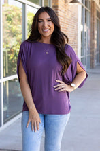 Load image into Gallery viewer, Darcy Dolman - Dark Purple | Women&#39;s Flowy Top
