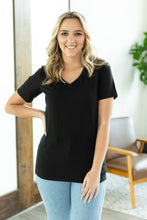 Load image into Gallery viewer, Olivia Short Sleeve Tee - Black
