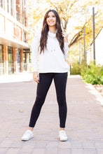 Load image into Gallery viewer, BLACK FULL-LENGTH Leggings with POCKET   - Luxe by Julia Rose®
