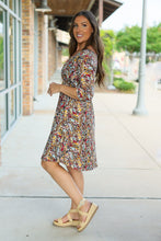 Load image into Gallery viewer, Taylor Dress - Mocha Floral
