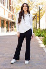 Load image into Gallery viewer, The Liz - Crossover 30&quot;  Bootcut Leggings with Pockets - Luxe by Julia Rose®
