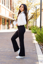 Load image into Gallery viewer, The Liz - Crossover 30&quot;  Bootcut Leggings with Pockets - Luxe by Julia Rose®
