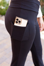 Load image into Gallery viewer, The Liz - Crossover 30&quot;  Bootcut Leggings with Pockets - Luxe by Julia Rose®
