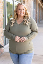 Load image into Gallery viewer, Larissa Long Sleeve Top - Olive
