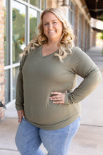 Load image into Gallery viewer, Larissa Long Sleeve Top - Olive
