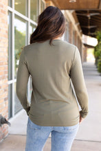 Load image into Gallery viewer, Larissa Long Sleeve Top - Olive
