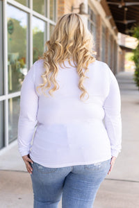 Larissa Long Sleeve Top - White