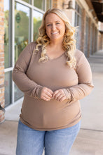 Load image into Gallery viewer, Larissa Long Sleeve Top - Mocha
