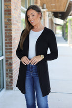 Load image into Gallery viewer, Classic Cardigan - Black
