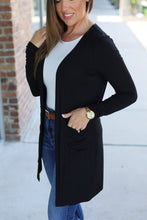 Load image into Gallery viewer, Classic Cardigan - Black
