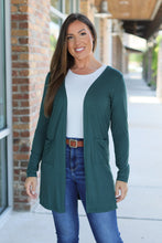 Load image into Gallery viewer, Classic Cardigan - Evergreen
