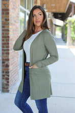 Load image into Gallery viewer, Classic Cardigan - Olive
