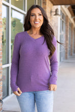 Load image into Gallery viewer, Leah Long Sleeve Top - Purple
