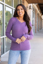 Load image into Gallery viewer, Leah Long Sleeve Top - Purple
