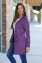 Load image into Gallery viewer, Classic Cardigan - Purple
