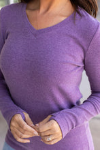 Load image into Gallery viewer, Leah Long Sleeve Top - Purple
