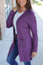 Load image into Gallery viewer, Classic Cardigan - Purple
