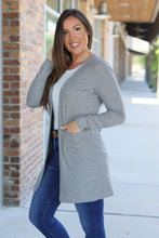 Load image into Gallery viewer, Classic Cardigan - Light Grey
