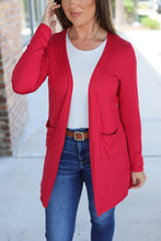 Load image into Gallery viewer, Classic Cardigan - Red
