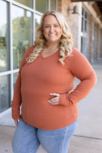 Load image into Gallery viewer, Leah Long Sleeve Top - Pumpkin
